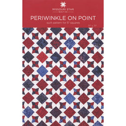 Periwinkle on Point Quilt Pattern by Missouri Star Primary Image