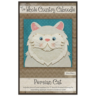 Persian Cat Precut Fused Appliqué Pack