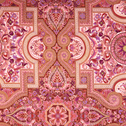 Persis - Blossom Medallion Blossom Metallic Yardage