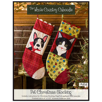 Pet Christmas Stocking Project Sheet