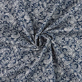 Petite Lawn - Paisley Navy Yardage
