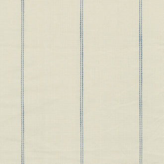 Picnic Point Tea Toweling - Gray Navy Wide Pinstripe 16" Toweling Yardage