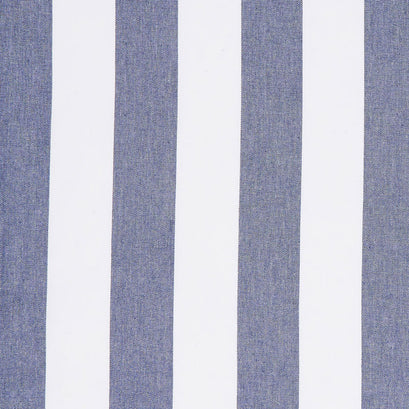 Picnic Point Tea Toweling - Stripe Navy 16" Toweling Yardage