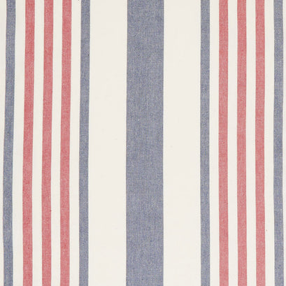 Picnic Point Tea Toweling - Stripe Red, White & Blue 16" Toweling Yardage