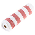 Picnic Point Tea Toweling - Stripe Red 16" Toweling Yardage