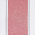Picnic Point Tea Toweling - Wide Stripe Red 16" Toweling Yardage