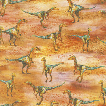 Picture This - Dino Wild Digitally Printed Yardage