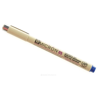 Pigma Micron 05 Pen .45mm Blue
