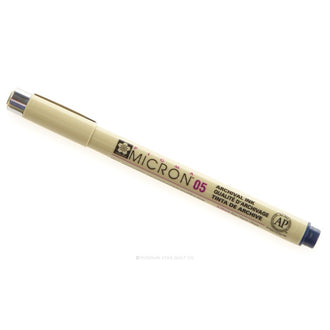 Pigma Micron 05 Pen .45mm Blue Black