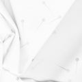 Pin Drop - Silver White Metallic Yardage