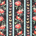 Pink Garden - Repeating Stripe Multi Yardage Primary Image