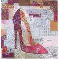 Pink Pump Collage Pattern