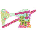 Pink Vintage Stitches Fusible Appliqué Shapes