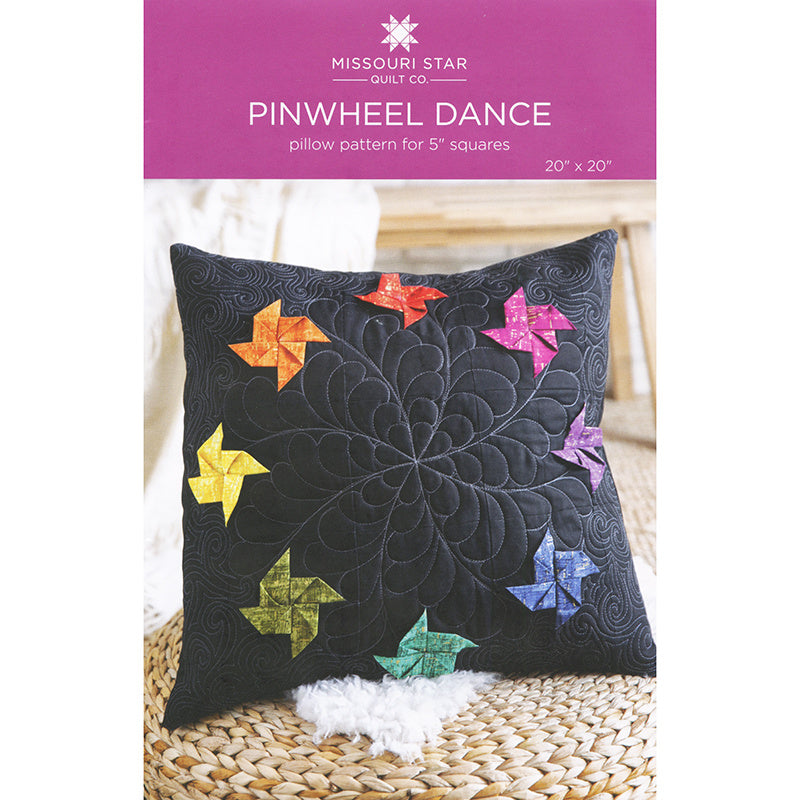 Pinwheel Dance Pillow Pattern by Missouri Star Primary Image