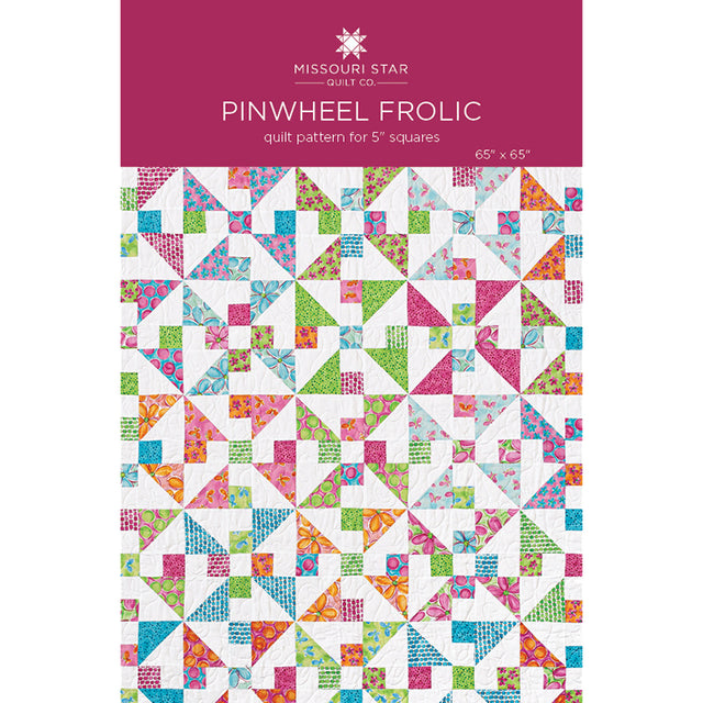Pinwheel Frolic Quilt Pattern by Missouri Star Primary Image