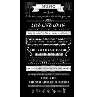 Pitch Perfect - Music Appreciation Black Panel