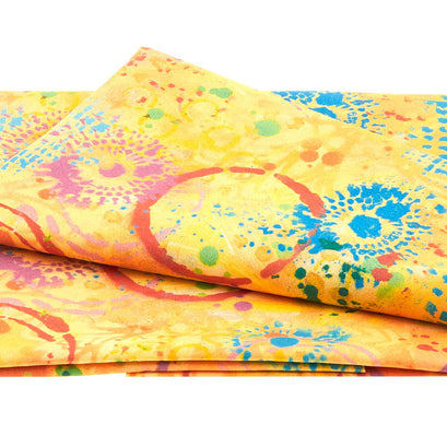 Pizzazz - Graffiti Lemon 2 Yard Cut