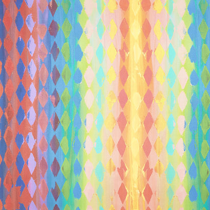 Pizzazz - Harlequin Multi Digitally Printed Yardage