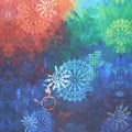 Pizzazz - Paradise Rainbow Ombre Multi Digitally Printed Yardage