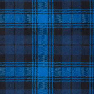 Plaid Navy Fleece Yardage