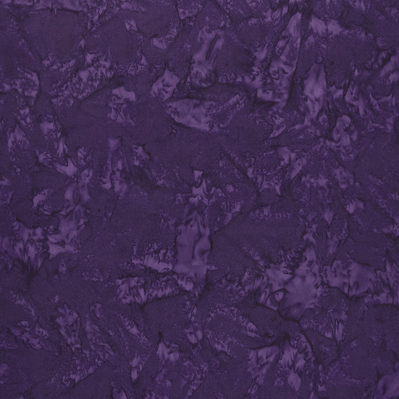 Playful Purple Batik Solids - Eggplant Yardage Primary Image