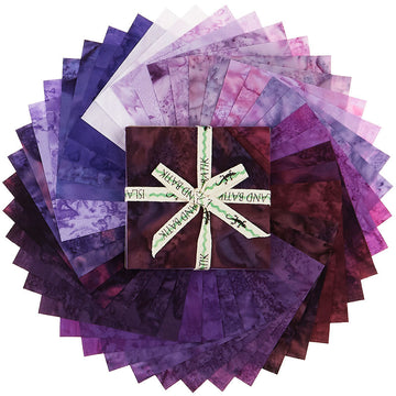 Playful Purple Batik Solids Stamps Primary Image