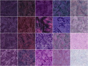 Playful Purple Batik Solids Stamps Primary Image