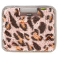 Plush Mini Foldable Box - Pink Leopard