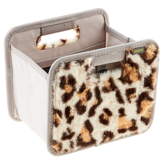 Plush Mini Foldable Box - Sand Leopard