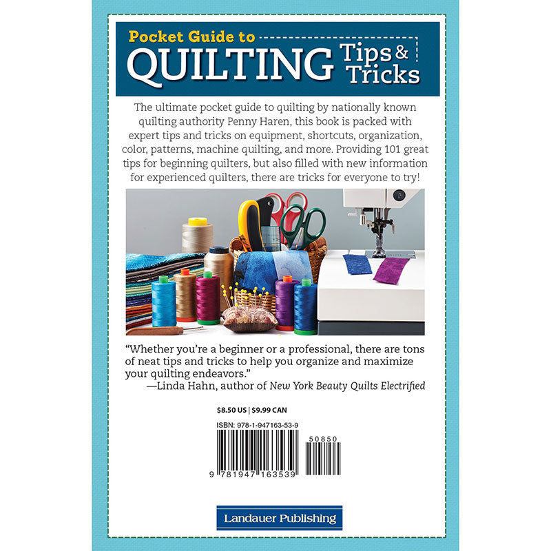 Pocket Guide to Quilting Tips & Tricks Book Alternative View #2