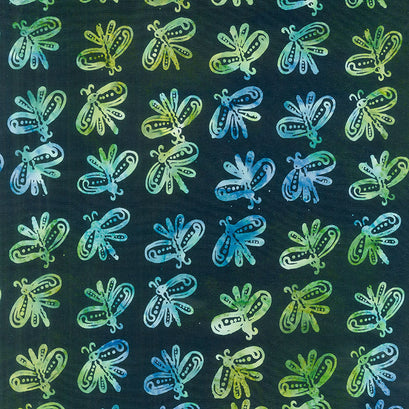 Poetic License Batiks - Dragonfly Baja Yardage