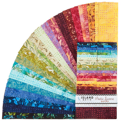 Poetic License Batiks Strips