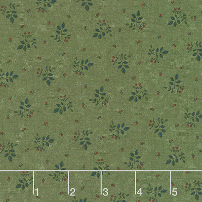 Prairie Dreams - Leaves & Berries Green Yardage