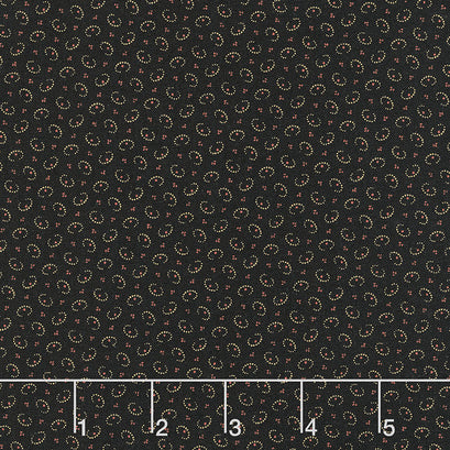 Prairie Dry Goods - Broken Oval Black Yardage