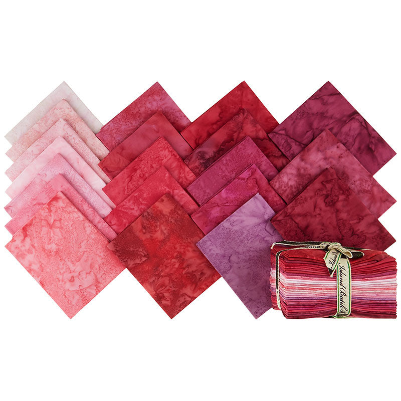 Precious Pink Batik Solids Fat Quarter Bundle Primary Image