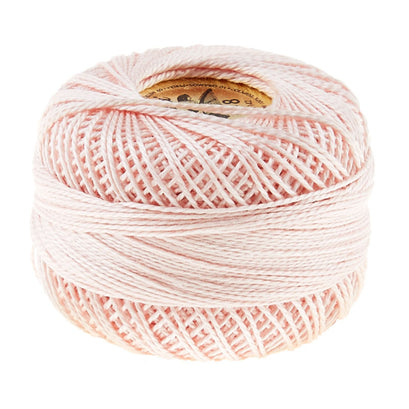Presencia Perle Cotton Thread Size 8 Very Light Shell Pink