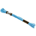 Presencia 6 Ply Cotton Embroidery Floss Powder Puff Blue