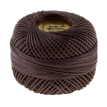 Presencia Perle Cotton Thread Size 8 Almost Black