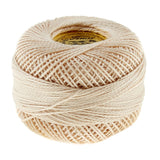 Presencia Perle Cotton Thread Size 8 Dark Ecru