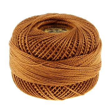 Presencia Perle Cotton Thread Size 8 Dark Topaz