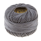Presencia Perle Cotton Thread Size 8 Gray