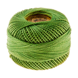 Presencia Perle Cotton Thread Size 8 Kelly Green