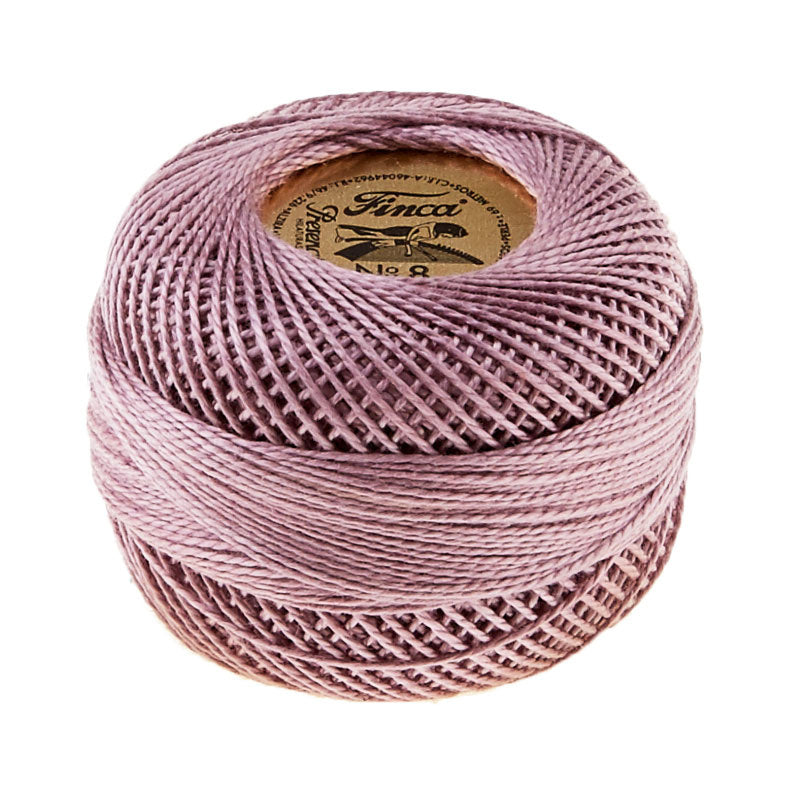 Presencia Perle Cotton Thread Size 8 Light Antique Violet
