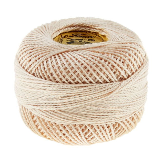 Presencia Perle Cotton Thread Size 8 Light Desert Sand