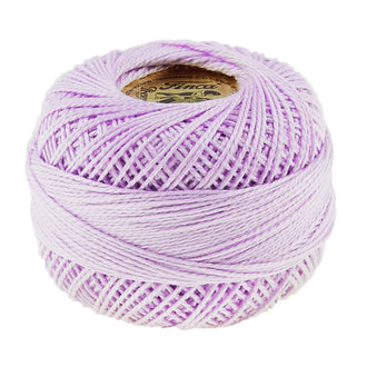 Presencia Perle Cotton Thread Size 8 Light Lavender