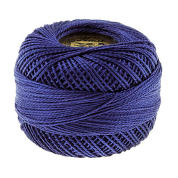 Presencia Perle Cotton Thread Size 8 Navy Blue