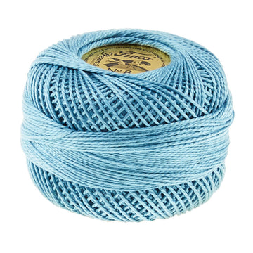 Presencia Perle Cotton Thread Size 8 Peacock Blue