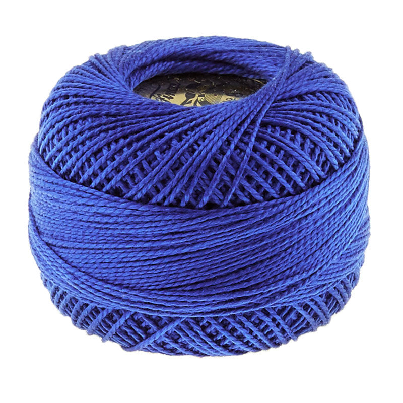 Presencia Perle Cotton Thread Size 8 Royal Blue