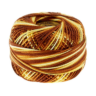 Presencia Perle Cotton Thread Size 8 Variegated Retro