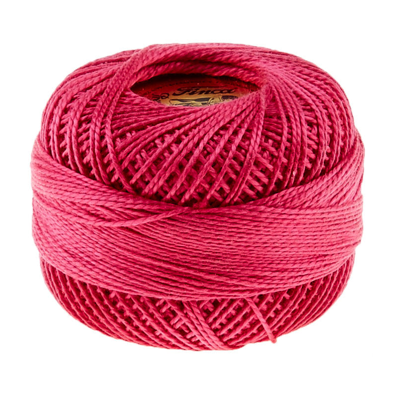 Presencia Perle Cotton Thread Size 8 Very Dark Cyclamen Pink